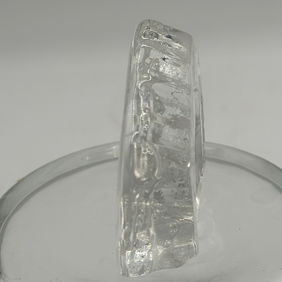 Crystal Rabbit Paperweight Capredoni signed Handmade in England - Picture 4 of 5